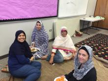 Girls in the Mosque 